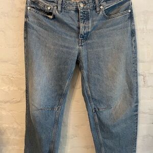 Madewell Relaxed Fit Blue Jeans